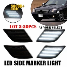 2-20 For 2008-11 Mercedes Benz W204 C300 C350 C63 C-Class Side Marker Light Lamp