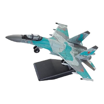 1/100 SU35S Fighter Model Kit Feinmotorische Fähigkeiten für Home Regal TV