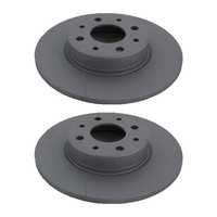 2 Bremsscheiben Voll Ø 251 Mm Triscan Bremsen-Expertise FüR Alfa Romeo Mito
