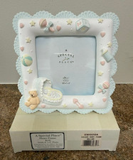 NIB RUSS Baby Nursery Picture Photo Frame 4" X 4" A Special Place Vintage
