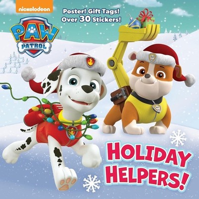 Holiday Helpers! (PAW Patrol): A Holiday Book for Kids and Toddlers with Over 30