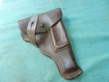 German WWII brown pig skin Walther PPK holster