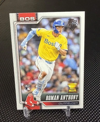 Roman Anthony 2026 - Topps Series 1 Companion Image Variation Rookie Card RC SP