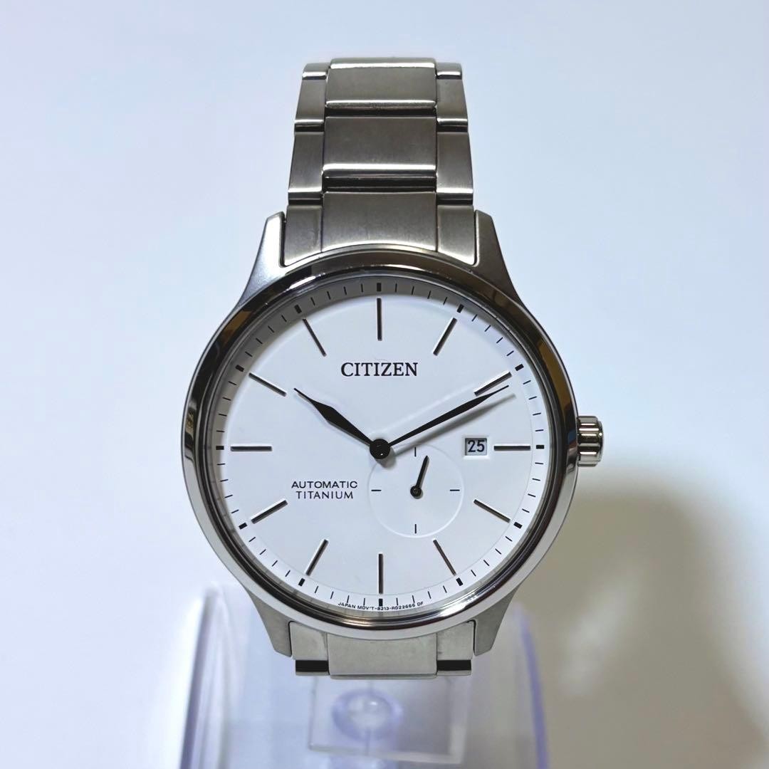 CITIZEN Automatic Titanium Date Lightweight Men's… - image 1