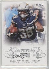 2013 Panini National Treasures Century Silver 22/25 Danny Woodhead #82 0af