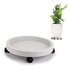 Skelang Plant Caddy 13 Inches, Wheeled Planter Pallet, Plant Stand Dolly 13in