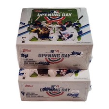 2021 TOPPS OPENING DAY BASEBALL BOX -- 36 PACKS PER BOX! LOT OF 2 SEALED BOXES!