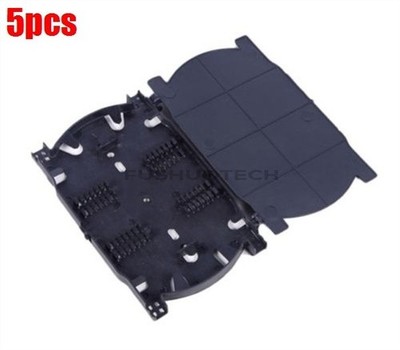 5Pcs 12 Cores Fiber Optic Splice Tray Fiber Optic Terminal Box New Ic sp #zb