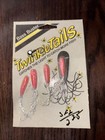 Bass Buster Twinkle Tails Jig Card Lures Vintage, Pink, 1 Package — photo 1