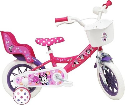 VELO ATLAS DISNEY MINNIE 12 ZOLL KINDERFAHRRAD ROSA JUNIOR