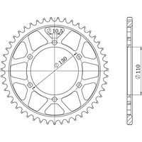 Zahnrad Stahl P530 - Z44 (DIS.12813) Yamaha 1000 Zgf Fazer 01/05