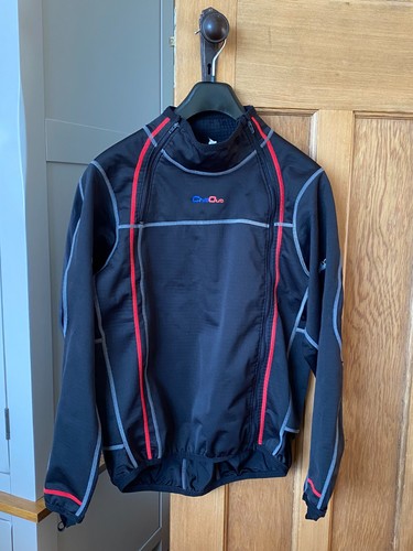 ChillOut Thermal Windproof Jacket Size M Black Motorcycle Cycling Base Layer
