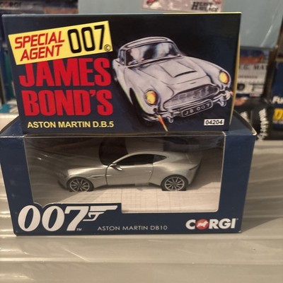CORGI 007 JAMES BOND D.B 5 & D B 10 ASTON MARTINS