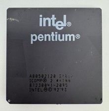 Intel Pentium 120MHz CPU SY062 Ceramic Package Retro Gaming  TESTED 