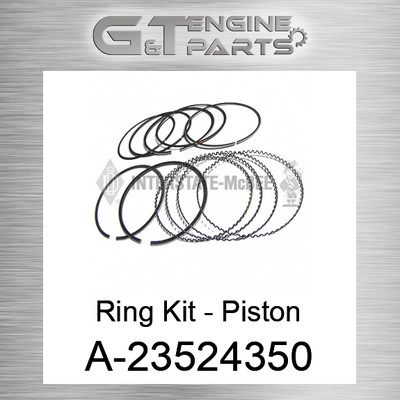 A-23524350 RING KIT - PISTON INTERSTATE MCBEE (NEW AFTERMARKET)