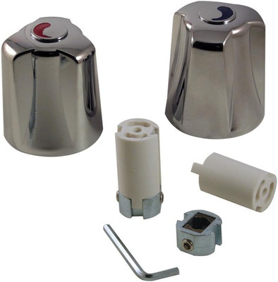 80019 Tub/Shower Handles, Chrome