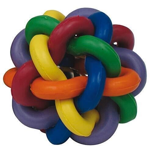 Multipet Nobbly Wobbly Cat Toy with Bell, 1. 75 in (Each Sold Separately)* - Picture 8 of 8