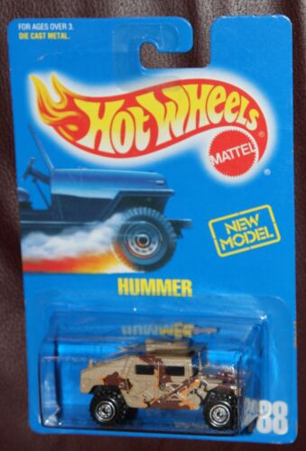 HOT WHEELS HUMMER BLUE CARD #188 1991 - Picture 2 of 4