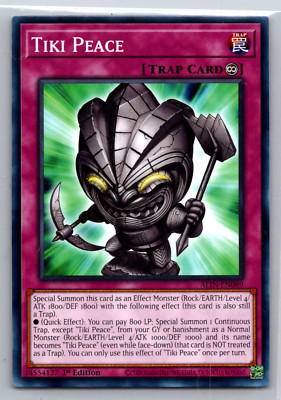 Yugioh Tiki Peace ALIN-EN089 Common Alliance Insight - NM