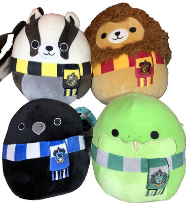Squishmallows ハリーポッター ぬいぐるみ 4種セット NEW Squishmallows Harry Potter 10” Set Gryffindor Ravenclaw