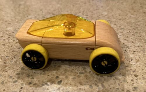 2011 Automoblox Wooden Mini Car Toy By Calello Model C9 Without Box - Picture 1 of 19