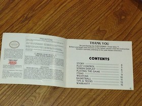 NES Manual Instruction Nintendo book booklet Flintstones rescue dino hoppy