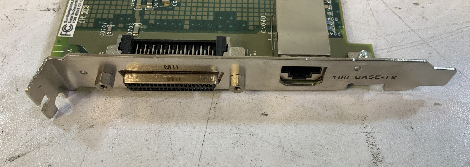 Sun Microsystems PCI Ethernet Controller Card 10/100 MII TX 270-4943-01 -Q6B