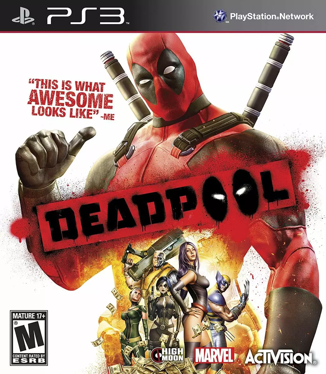 Marvel Dead Pool Deadpool Sony PS3 Playstation 3 RPG Action Adventure Rare  Game