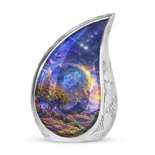 Galactic Garden Urn - Tiny Urn For Human Ashes - Urn For Ashes Adult Male