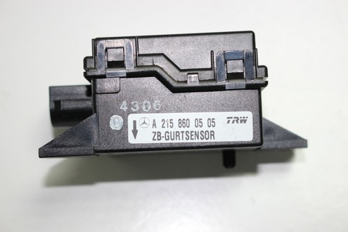 2007 MERCEDES CL500 C216 W216 CL Klasse / Hinterer Gurt Sensor A2158600505