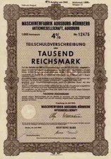 Maschinenfabrik Augsburg N&uuml;rnberg AG 1943 M.A.N. Gutehoffnungsh&uuml;tte Oberhausen