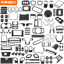 Carbon Fiber Interior Center Console Trim Cover for Ford F150 F-150 2015-2020 Ac