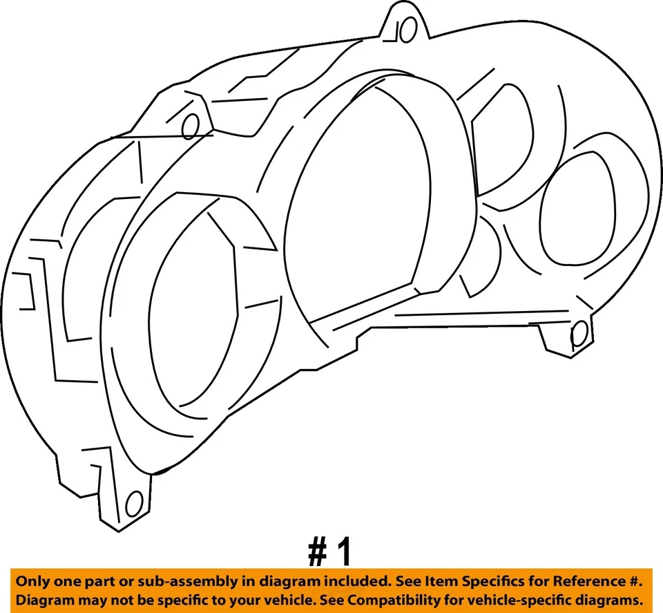 Medidor de velocímetro usado se adapta a: Pontiac G6 MPH 2009 2,4 grado A Foto 4 de 4