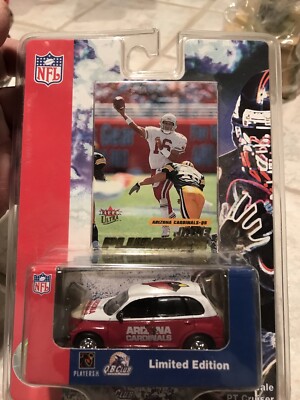 Arizona Cardinals ''Jake Plummer'' PT Cruiser MintInPackage White Rose Collectible