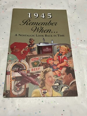 Remember When - 1945 REMEMBER WHEN CELEBRATION KardLet: Cardlet, Seek Publishing