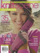 Interweave Knitscene Accessories 2012 Magazine 35 Patterns Hats Mitts Shawls