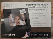 Simply Smart Home 8" Photoshare Digital Picture Photo Frame