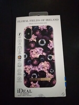 IDEAL OF SWEDEN Floral Fields of Ireland Handy Hülle Hardcase Apple iPhone X/XS