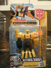 TRANSFORMERS Cyberverse Sting Shot BUMBLEBEE 4" Action Figure **NEW**