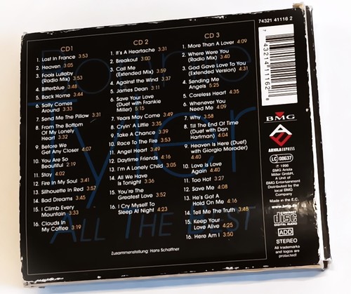 no discs, Slip box only Bonnie Tyler All the Best 743214111628 - Picture 3 of 3
