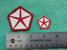Vintage Dodge Plymouth Penstar Set Race Hat Uniform   Patch