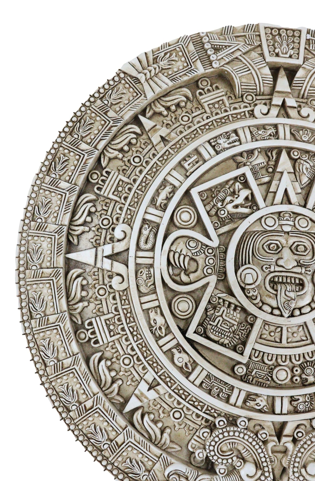 Aztec Maya Solar Sun Xiuhpohualli & Tonalpohualli Wall Calendar Plaque ...