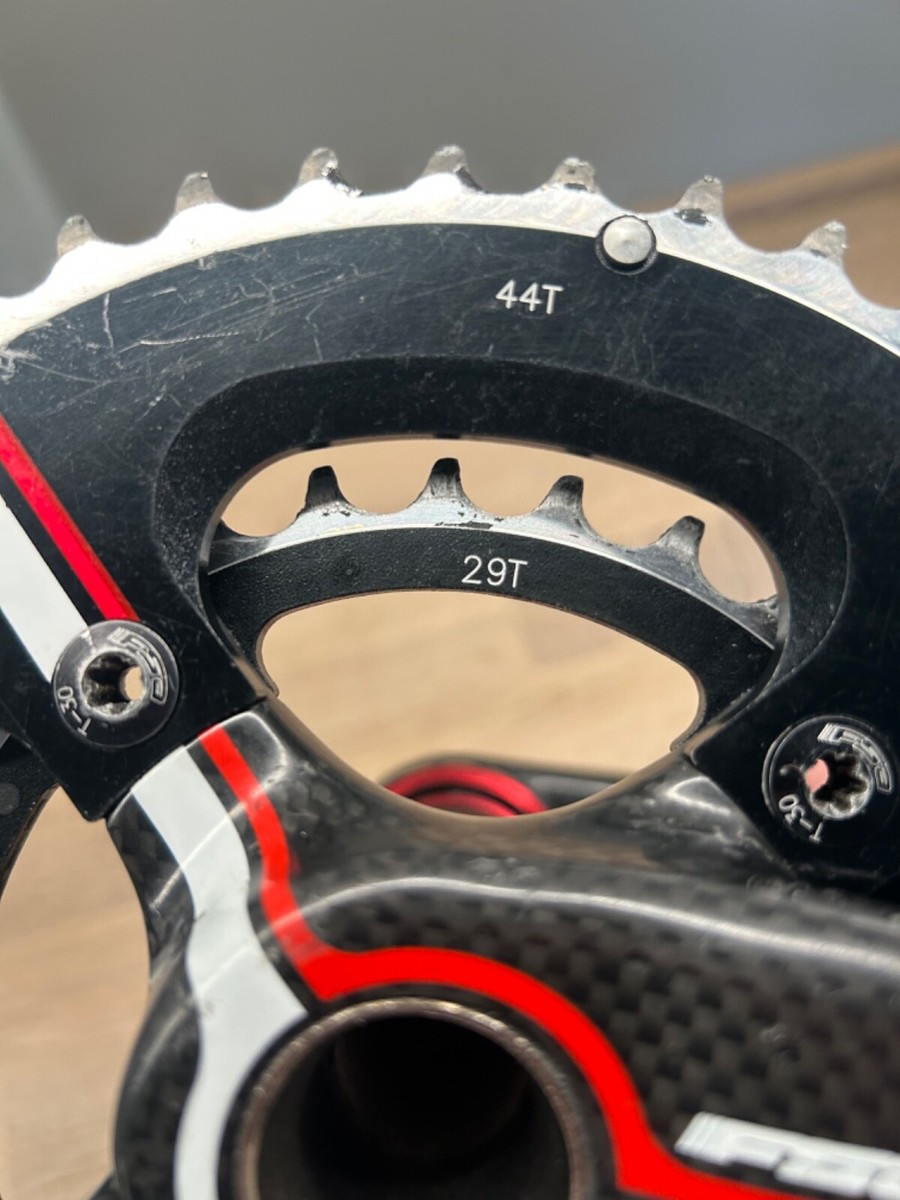 FSA K-Force Light Mega Exo Carbon Crankset 175mm 44/29t 9-10s +
