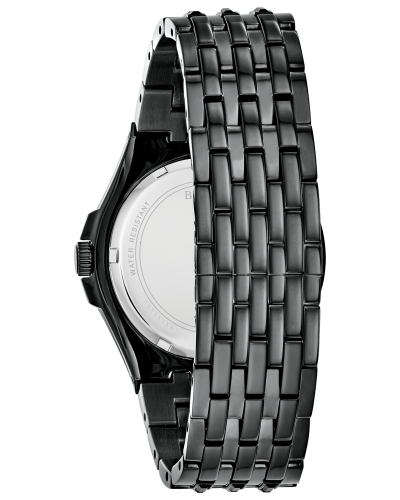 Bulova Men's Crystal Phantom Black Stainless Steel Watch-98A240 - New MSRP $595 - Picture 3 of 6