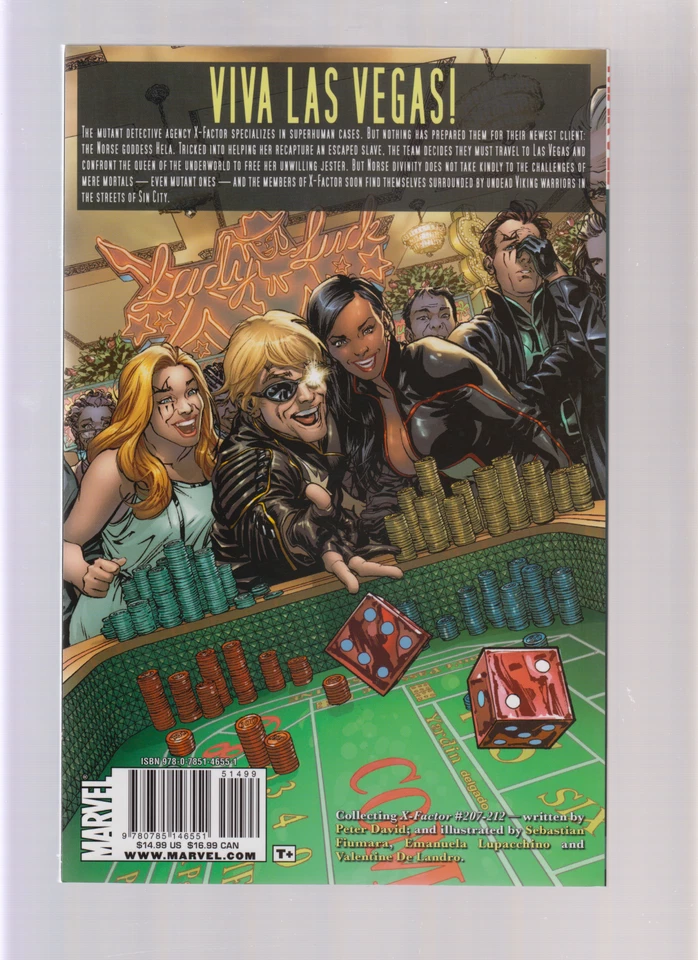 X-FACTOR 11: HAPPENING IN VEGAS - TRADE PAPERBACK (7.0) 2011 - Image 2 of 2