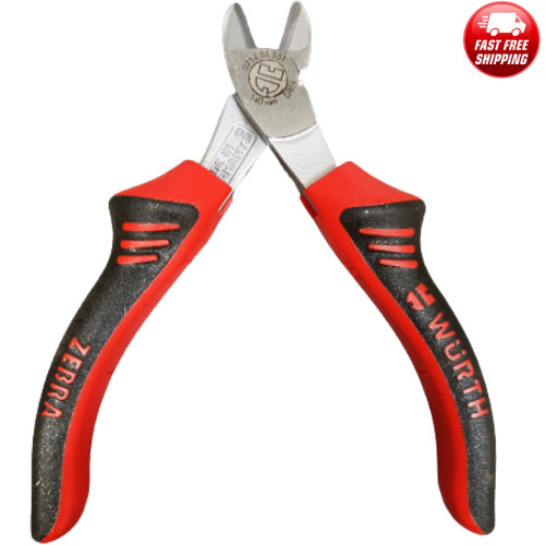 Würth® Zebra Heavy-Duty Side Cutters 140mm - 071401 551