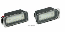 LED SET18x SMD WEISS KENNZEICHENLEUCHTE FÜR FORD 5D GALAXY FIESTA FOCUS A527
