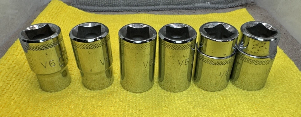 Mac Tools 1/2” Drive 6 Point Socket Set 6 Piece 13mm - 18mm - Image 4 of 4