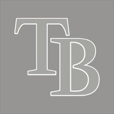 Tampa Bay Rays 11 MLB Team Logo 1 Color Vinyl Decal Sticker Window Car Wall