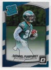 2017 Panini Donruss Optic Donnel Pumphrey Rated Rookie Base RC Card # 162
